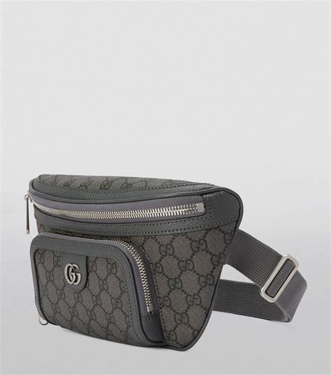 gucci belt bag zwart|Gucci ophidia bum bag.